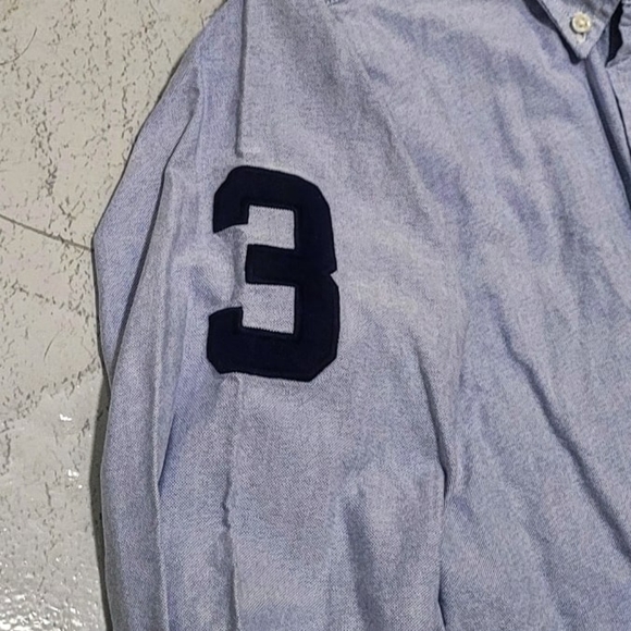 Polo Ralph Lauren Boys Big Multi Logo Button Down...Size S - Picture 3 of 3